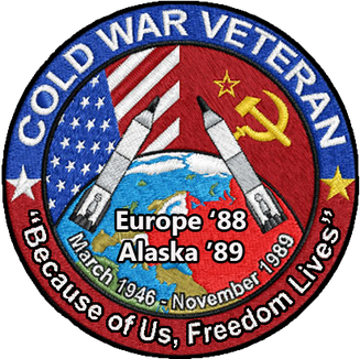 Cold War Veteran Patch