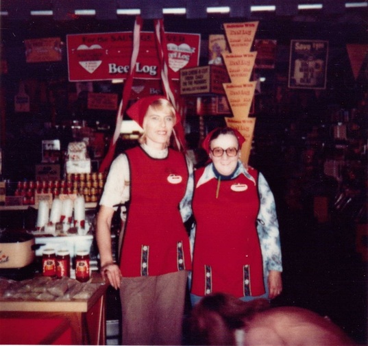 The Swiss Colony Store Employees in Uniform 1980's
