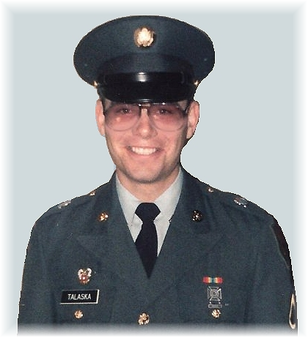 Eric Talaska - Army PFC Dress Uniform Officer's Hat, during Cold War