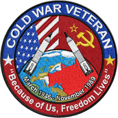 Cold War Veteran Patch