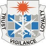 Trust Vigilance Loyalty Emblem 101st MI - Eric Talaska